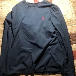 Black Polo Ralph Lauren Long Sleeve Tee